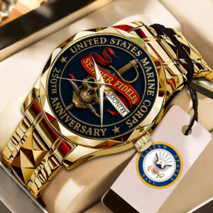 US Marine Corps 250th Anniversary Alloy Luxury Quartz Watch - TMTHU1350
