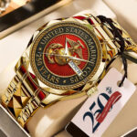US Marine Corps 250th Anniversary Alloy Luxury Quartz Watch - TMTHU1341