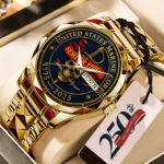 US Marine Corps 250th Anniversary Alloy Luxury Quartz Watch - HOATT13651