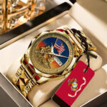 US Marine Corps 250th Anniversary Alloy Luxury Quartz Watch - TANTN17910