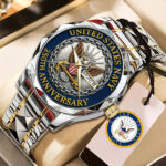 US Navy 250th Anniversary Alloy Luxury Quartz Watch - TMTHU1353
