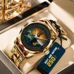 US Navy 250th Anniversary Alloy Luxury Quartz Watch - TANTN17540