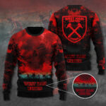 West Ham United FC x Stranger Things Ugly Sweater - TANTN17785