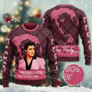 Elvis Presley Ugly Sweater - ANHNV 1845