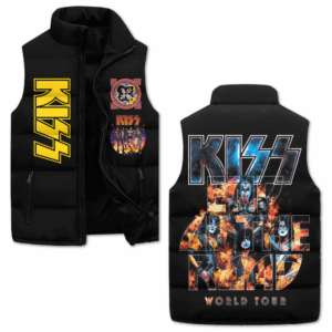 KISS 3D Sleeveless Down Jacket - ANHNV 1903