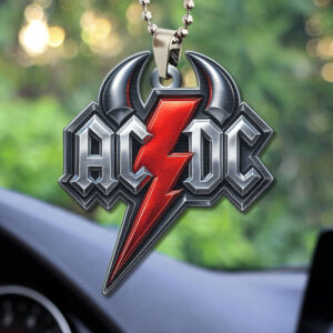 AC/DC Custom shape 1-sided Acrylic Car Ornament - TMTHU1962