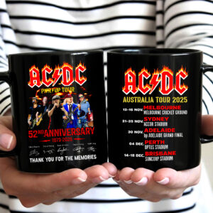 AC/DC Australia Tour 2025 Ceramic Mug - MAITM13894