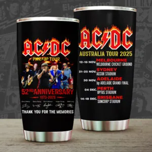 AC/DC Australia Tour 2025 Tumbler Cup - MAITM13893