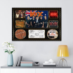 AC/DC Rectangle Canvas With Inner Frame - HOATT14704