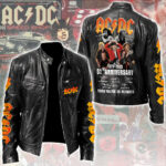 AC/DC Motorcycle Leather Jacket - TANTN17927