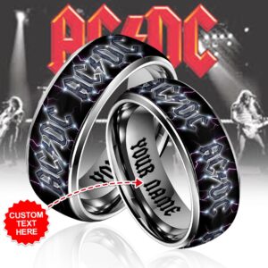 Personalized AC/DC Custom Alloy Ring - HOATT14706