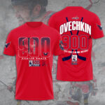 Alex Ovechkin x Washington Capitals 3D Apparel – TANTN18409