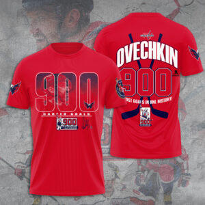 Alex Ovechkin x Washington Capitals 3D Apparel – TANTN18409
