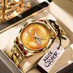 Alice Cooper Welcome to My Nightmare 50th Anniversary Alloy Luxury Quartz Watch - TANTN18494