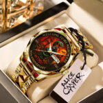 Alice Cooper Welcome to My Nightmare 50th Anniversary Alloy Luxury Quartz Watch - TANTN18496