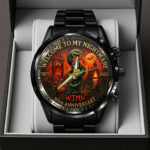 Alice Cooper Welcome to My Nightmare 50th Anniversary Black Stainless Steel Watch - TANTN18497