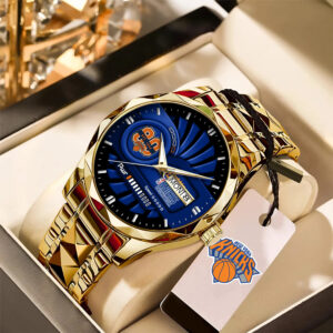 New York Knicks Logo 80th Anniversary 2026 Alloy Luxury Quartz Watch - GNE4638