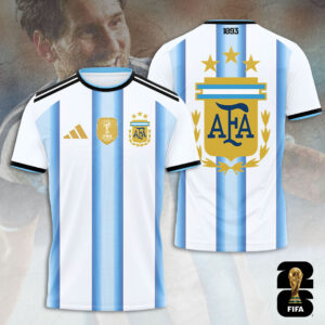 Argentina National Football Team World Cup 2026 3D Apparel - TANTN18324