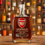 Arsenal FC 140 Years 25oz Empty Whiskey Bottle - MAITM13846