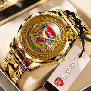 Arsenal FC 140th Anniversary Alloy Luxury Quartz Watch - TMTHU2281