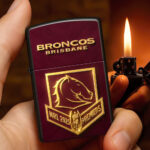 Brisbane Broncos Zippo Lighter Case (No Insert) - TMTHU2165