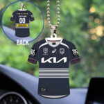 Brisbane Broncos 2026 Custom shape 2-sided Acrylic Car Ornament - TANTN18934