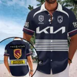 Brisbane Broncos 2026 Short Sleeve Button-Down Shirt – HOATT14792
