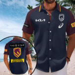 Brisbane Broncos 2026 Short Sleeve Button-Down Shirt – HOATT14793