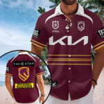 Brisbane Broncos 2026 Short Sleeve Button-Down Shirt – HOATT14842