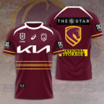 Brisbane Broncos 2026 3D Apparel - HOATT14841