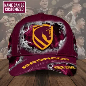 Personalized Brisbane Broncos Classic Cap - TMTHU2326