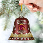 Brisbane Broncos Custom Shape 2-sided Acrylic Ornament – TMTHU1936