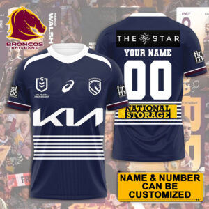 Personalized Brisbane Broncos 3D Apparel - TMTHU2317