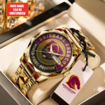 Personalized Brisbane Broncos Alloy Luxury Quartz Watch - TANTN18619