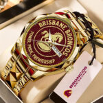 Brisbane Broncos Alloy Luxury Quartz Watch - TMTHU2274