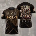 Brisbane Broncos 2025 NRL Premiers 3D Apparel – HOATT14498