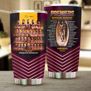 Brisbane Broncos 2025 NRL Premiers Tumbler Cup - TMTHU2138