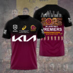 Brisbane Broncos 2025 Premiership 3D Apparel - TANTN18353