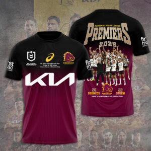 Brisbane Broncos 2025 Premiership 3D Apparel – TANTN18375