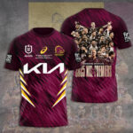 Brisbane Broncos 2025 Premiership 3D Apparel – TANTN18376