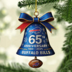 Buffalo Bills 65th Anniversary Custom Shape 2-sided Acrylic Ornament – MAITM13687