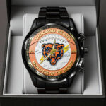 Chicago Bears 107th Anniversary 2026 Black Stainless Steel Watch - TANTN18558
