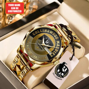 Personalized Collingwood FC Alloy Luxury Quartz Watch - TANTN18623