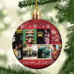 Elvis Presley Custom Shape 2-sided Acrylic Ornament – MAITM13752