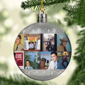 Elvis Presley Custom Shape 2-sided Acrylic Ornament – MAITM13780