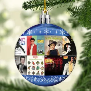 Elvis Presley Custom Shape 2-sided Acrylic Ornament – MAITM13781