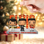 Elvis Presley Custom Shape 1-sided Acrylic Ornament – TMTHU2283