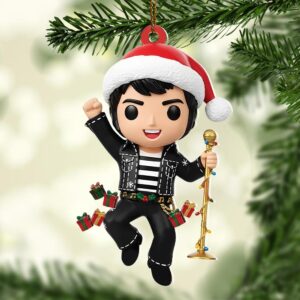 Elvis Presley Custom Shape 2-sided Acrylic Ornament – HOATT14711