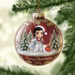 Elvis Presley Custom Shape 2-sided Acrylic Ornament – HOATT14750