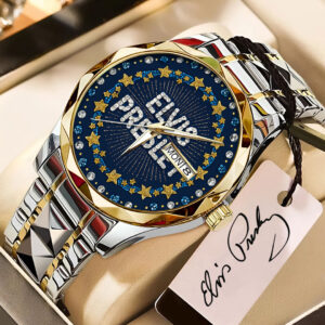 Elvis Presley Alloy Luxury Quartz Watch - TMTHU2128